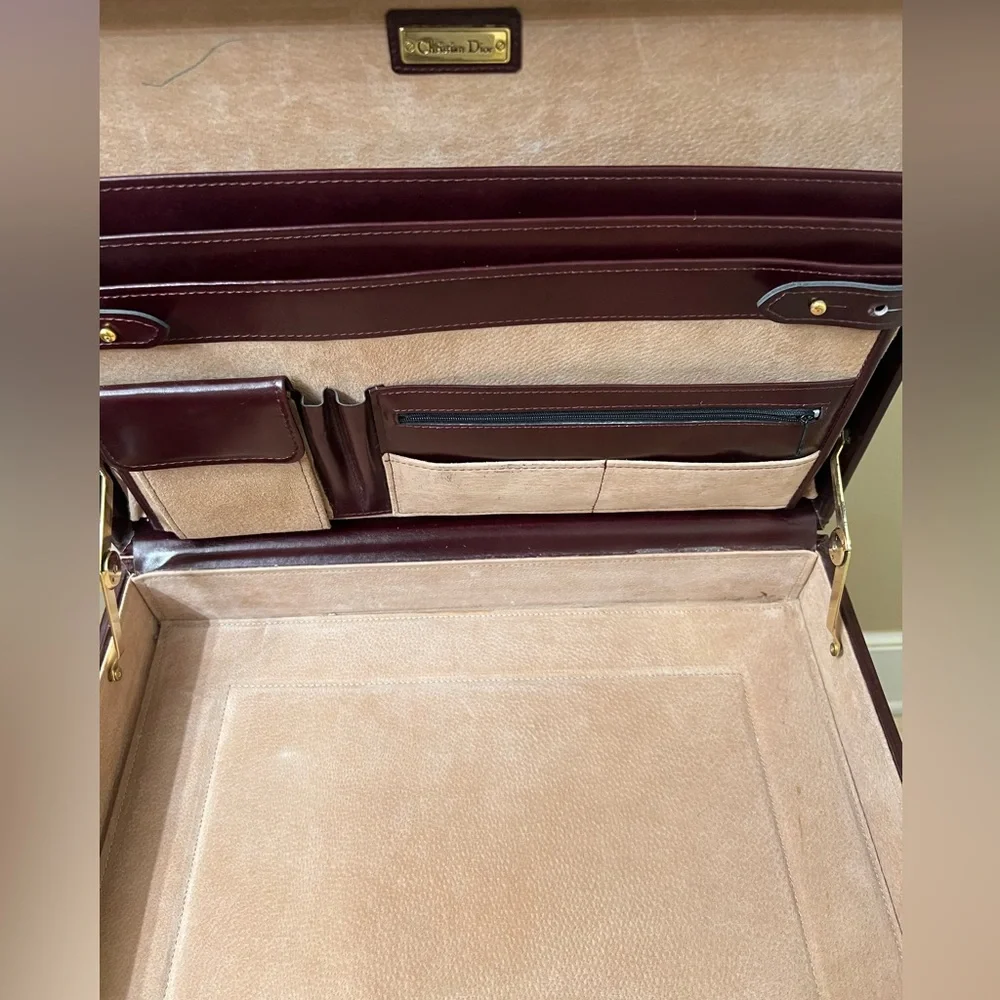 Christian Dior vintage (1975) Briefcase EUC - Picture 6 of 13